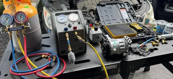 Încărcare Freon R134a până în 550g